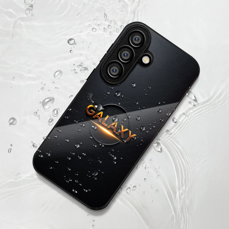 Samsung Galaxy A56 5G Premium Acrylic Shockproof Glass Back Case (Galaxy Shine)