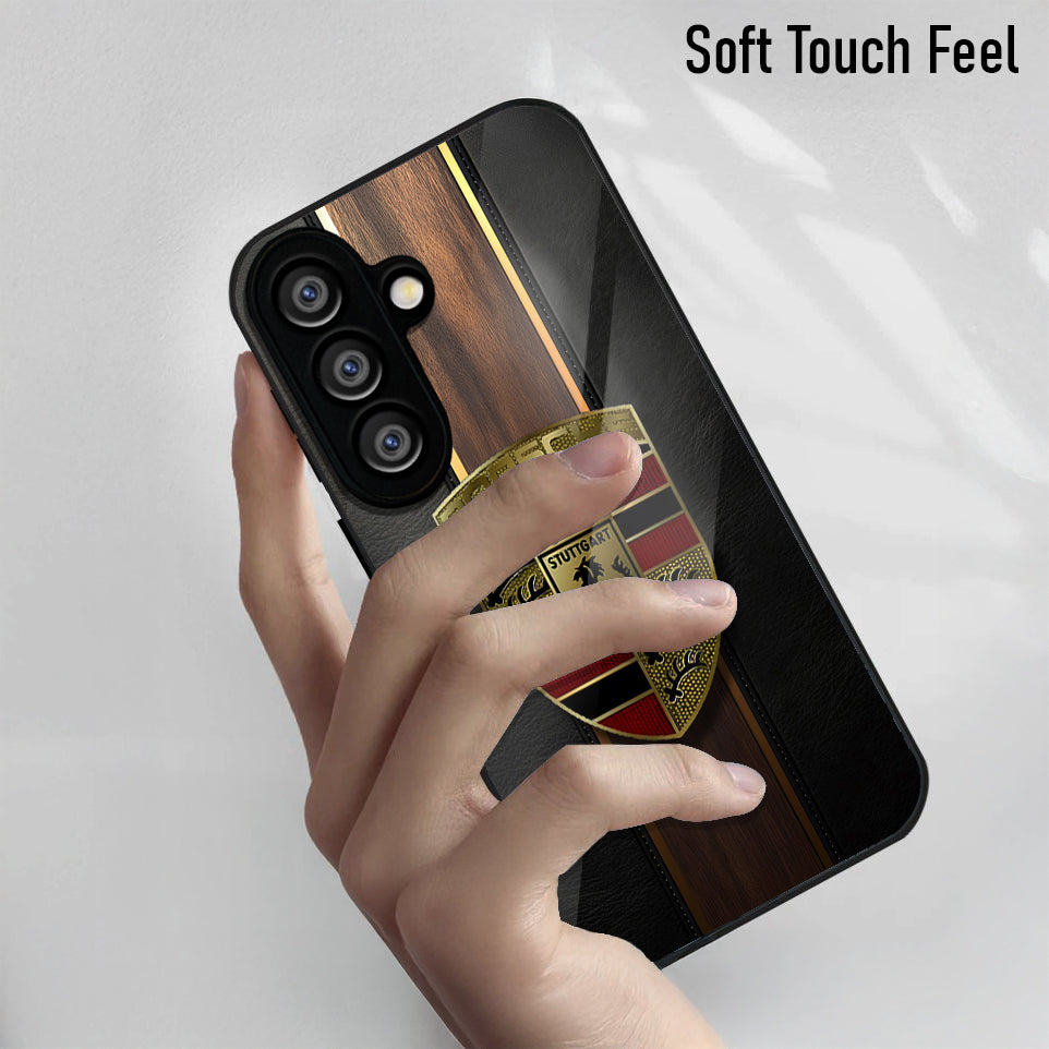 Samsung Galaxy A56 Premium Acrylic Shockproof Glass Back Case (Luxury Shield)