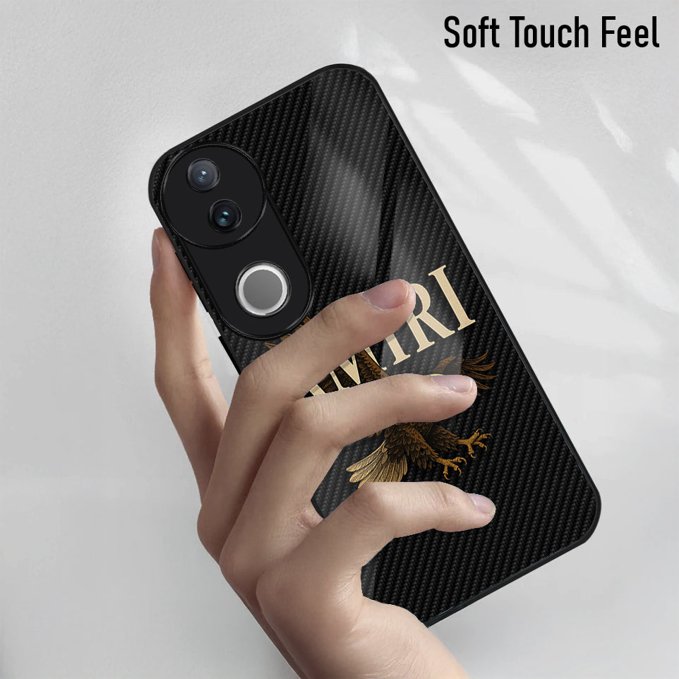 Vivo V50 5G Premium Acrylic Shockproof Glass Back Case (Amiri Case)