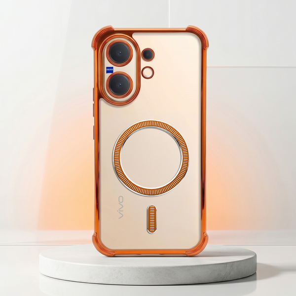 Vivo V60 5G Magsafe Airbag Cosmic Orange Case