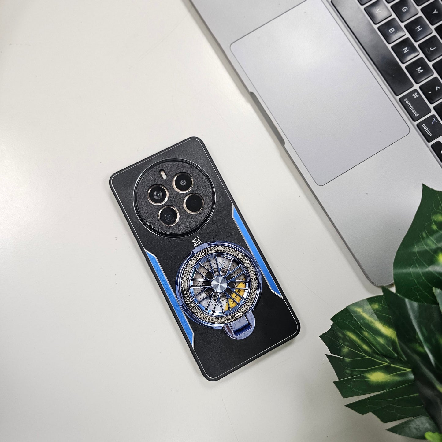 Realme 12 Pro+ 5G Best Selling Stress Buster Aluminium Metal Scratch Resistant Back Case