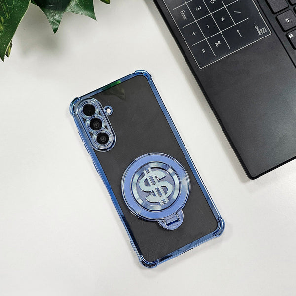 Samsung Galaxy A14 5G Four Corner Airbags 100% Original Astro Money Magnet Rotating Dollar Case