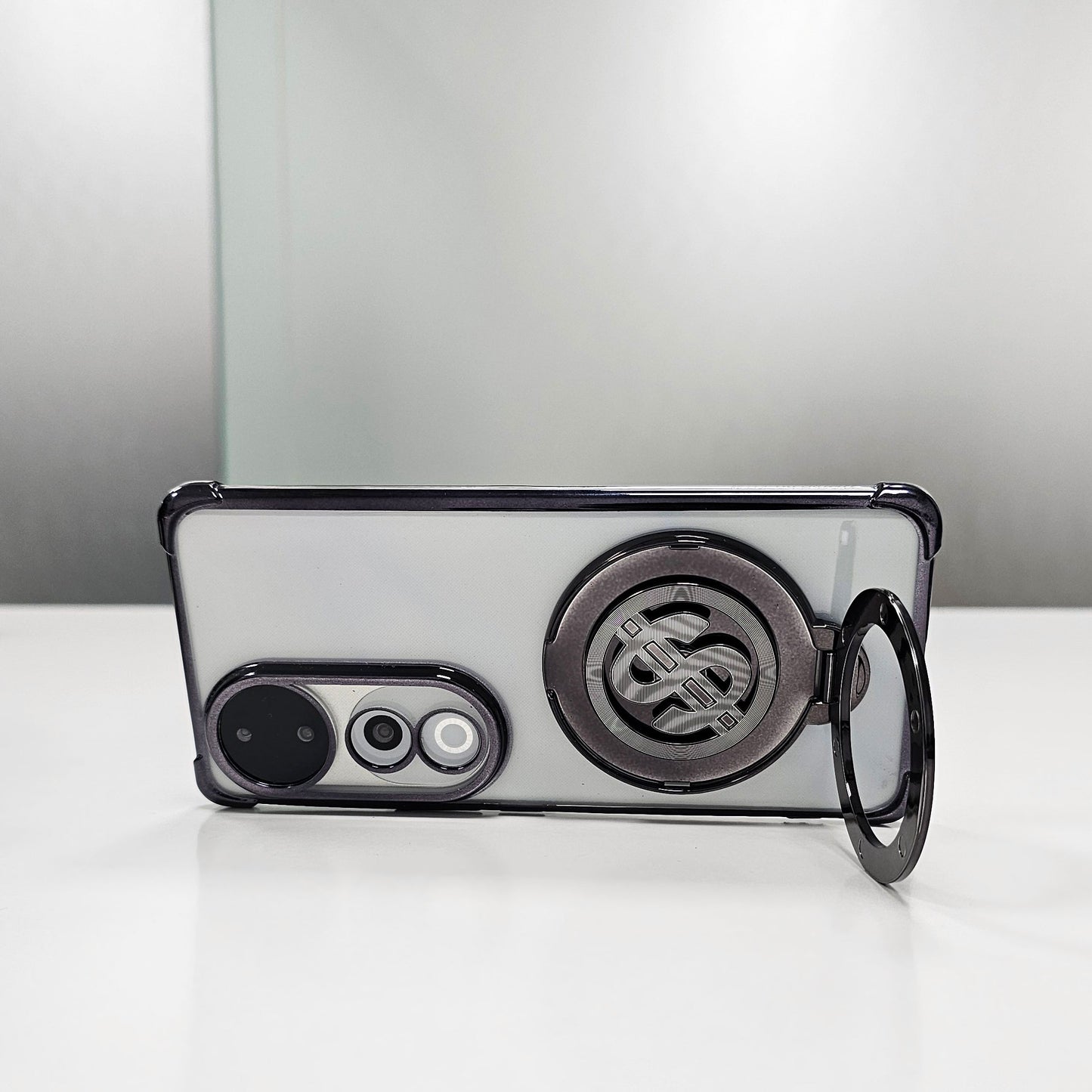 Vivo V40 Pro 5G Four Corner Airbags 100% Original Astro Money Magnet Rotating Dollar Case