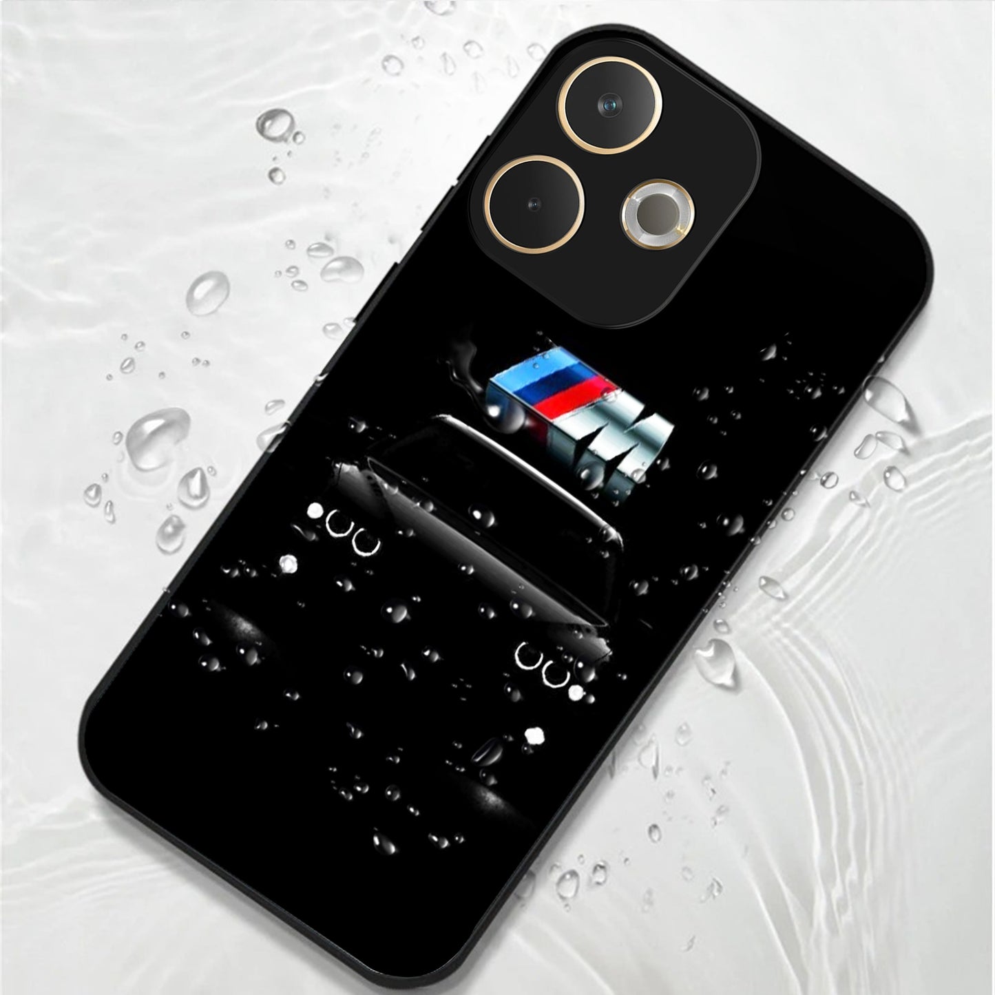 Oppo A5 Pro 5G Premium Acrylic Shockproof Glass Back Case (Motorsport Edition)