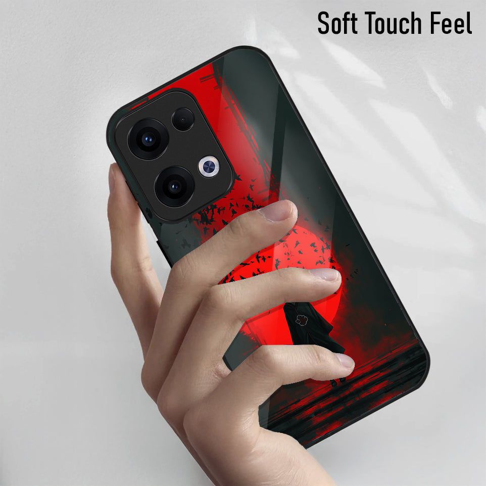 Oppo Reno 13 5G Premium Acrylic Shockproof Glass Back Case (Haven)