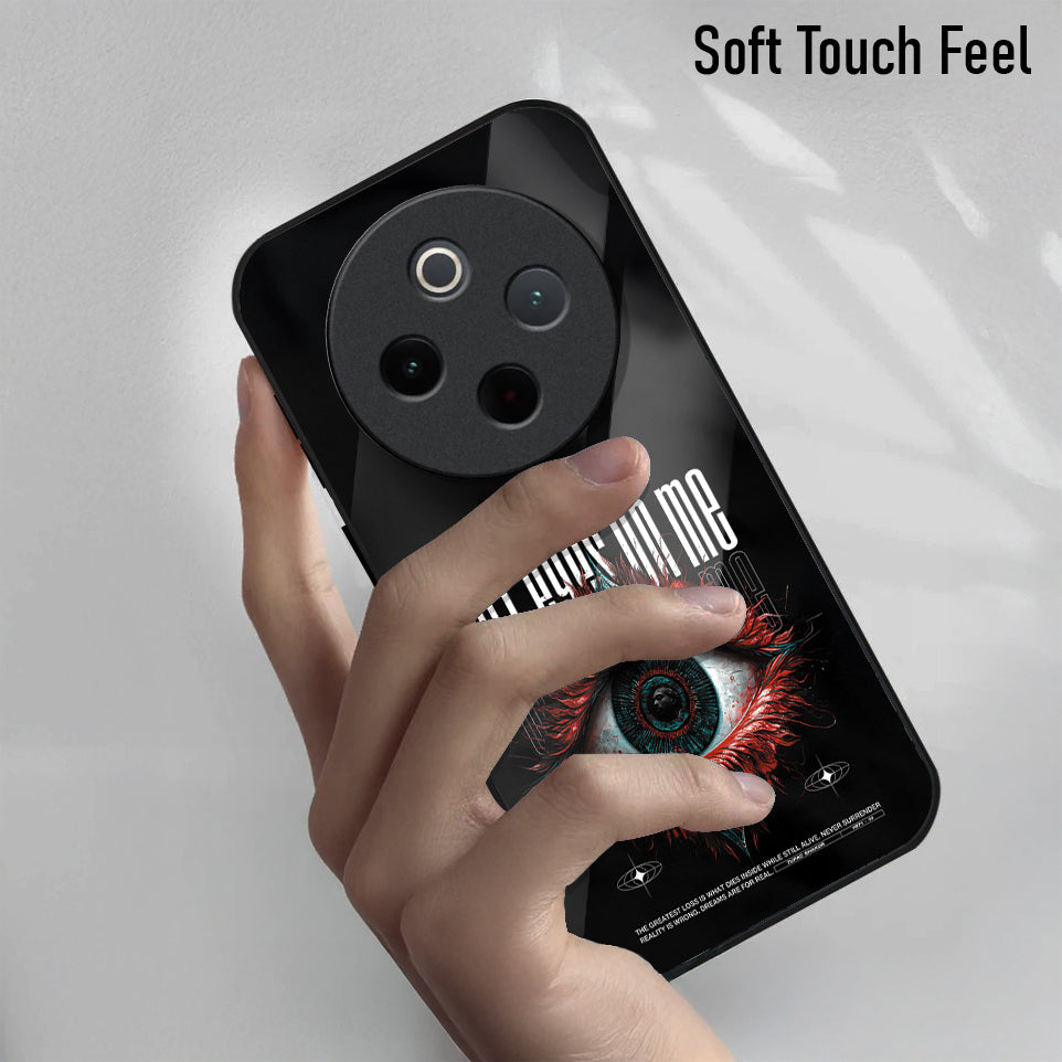 Vivo T4 5G Premium Acrylic Shockproof Glass Back Case (Hyperview)