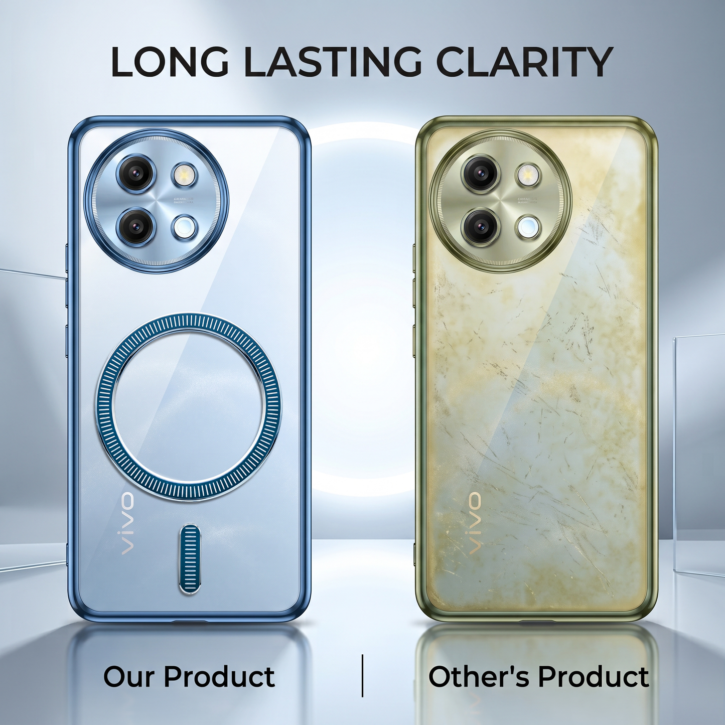 Vivo Y58 5G Electroplated Magnetic Magsafe Case