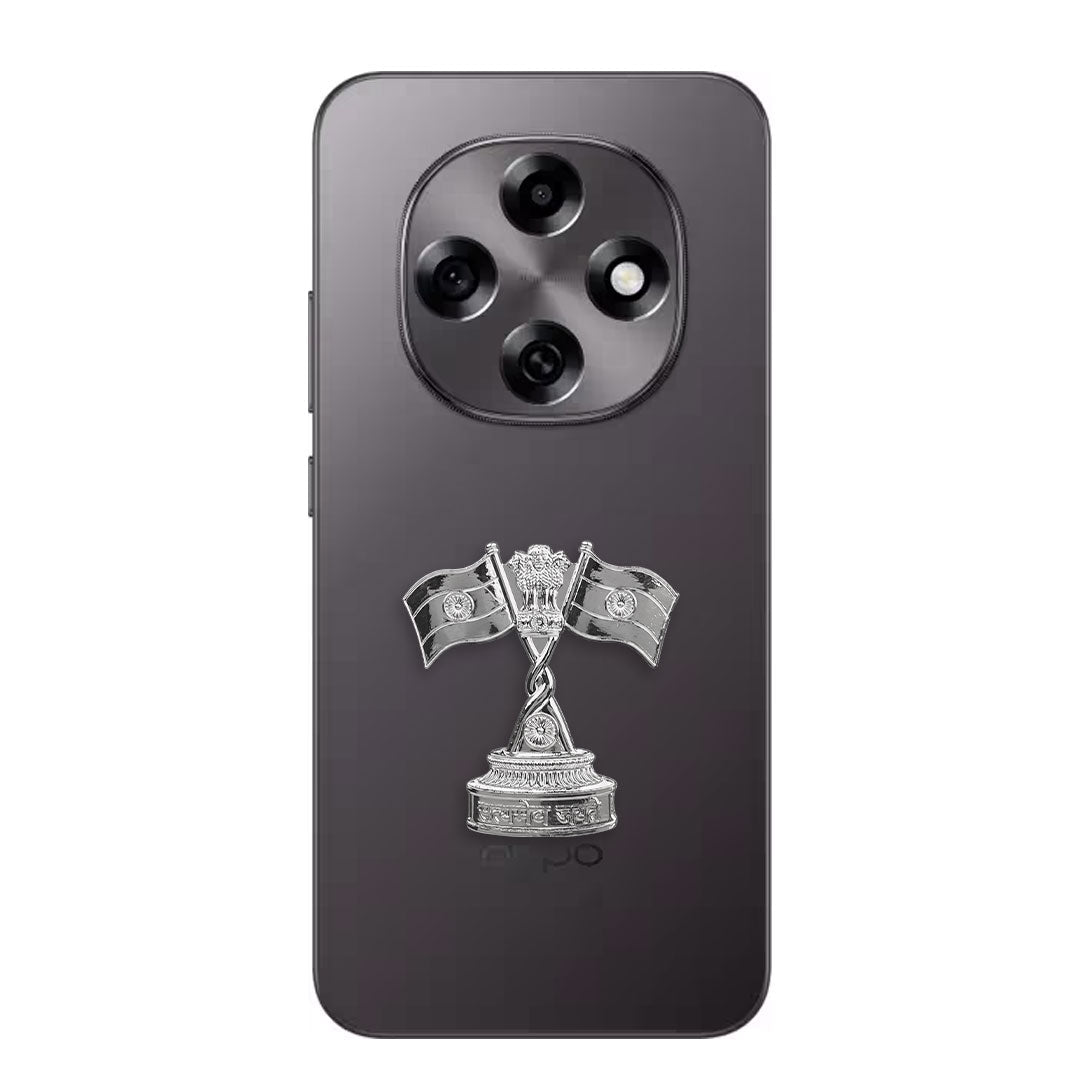 Oppo F31 Pro 5G Compatible Satyamev Jayate 3D Metal Emblem Sticker