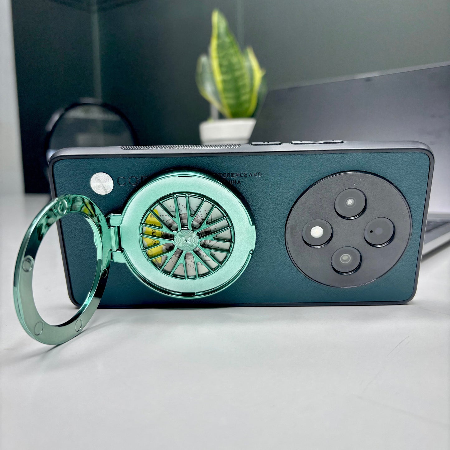 Oppo F27 Pro+ 5G Best Selling Stress Buster Wheel Soft Vegan Scratch Resistant Back Case