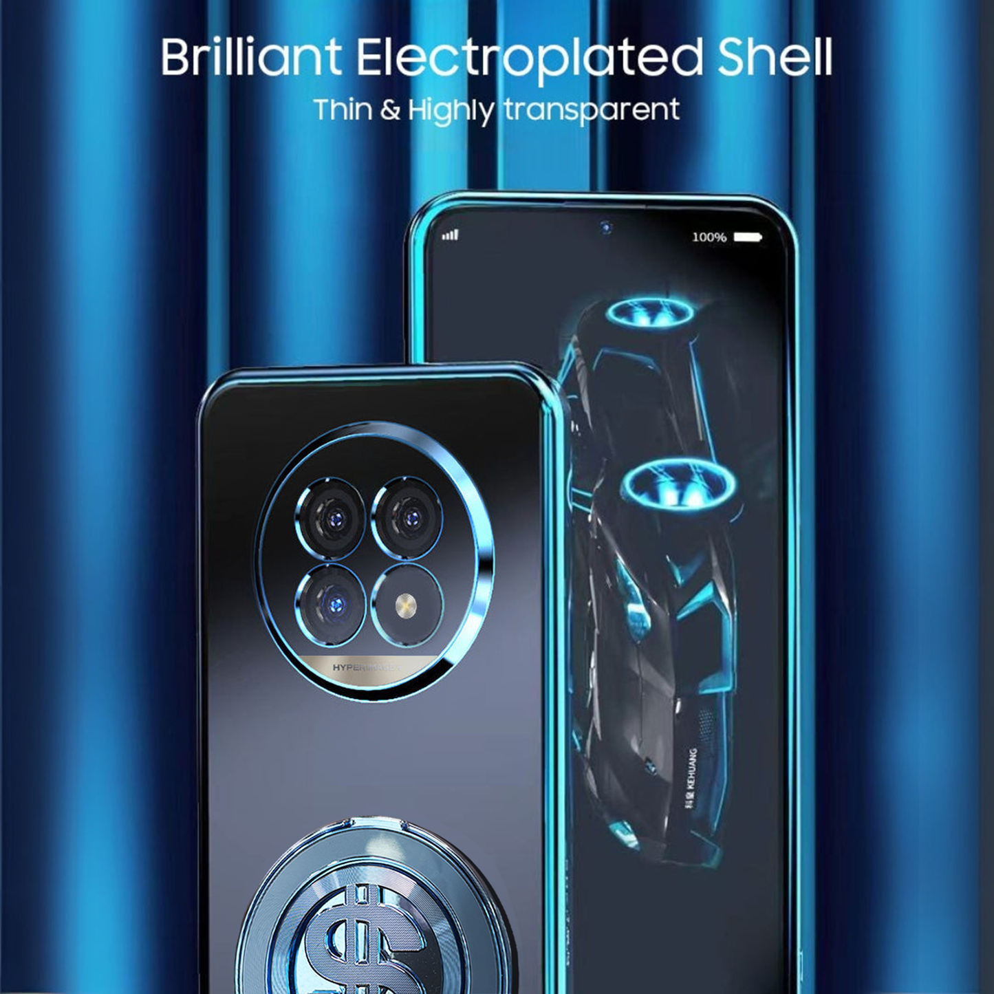 Realme 13 Pro+ 5G Electroplating Dollar Case