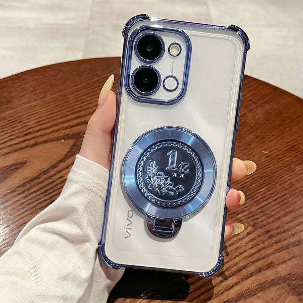 Vivo T5x 5G Premium Billion Wheel Rotating Shockproof Airbags Case