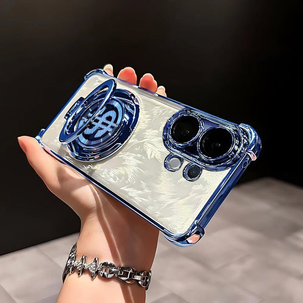 Vivo V60 5G Four Corner Airbags 100% Original Astro Money Magnet Rotating Dollar Case