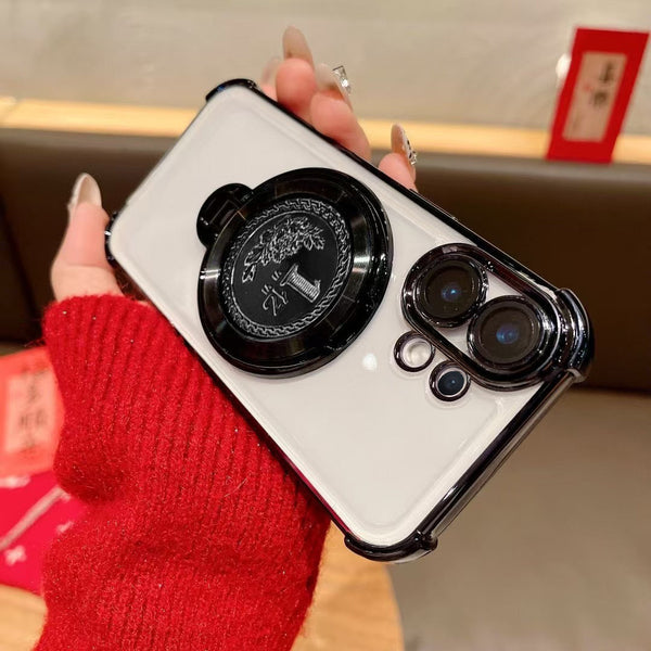 Vivo V60 5G Premium Billion Wheel Rotating Shockproof Airbags Case