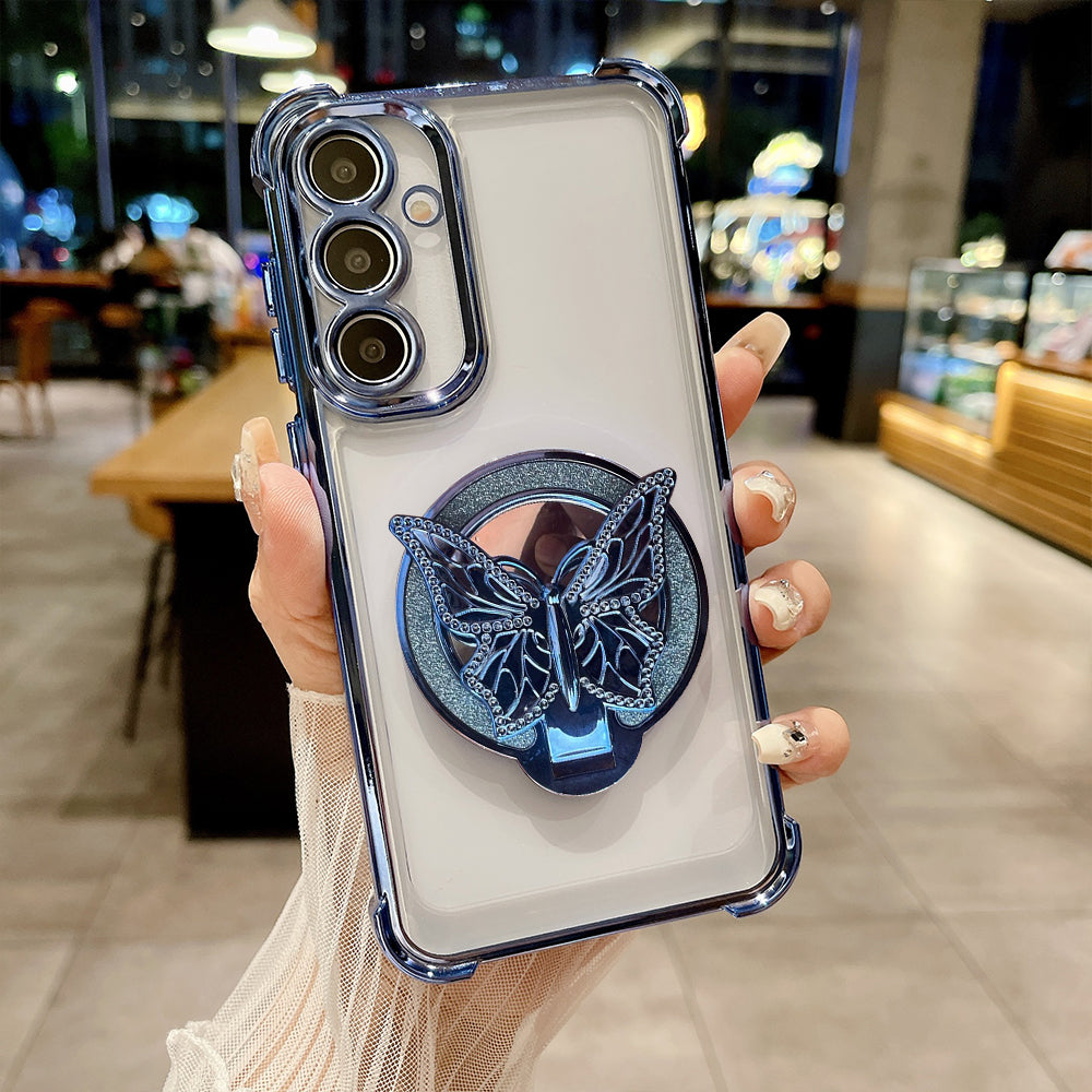 Samsung Galaxy A56 5G Premium Butterfly Stand Airbags Case