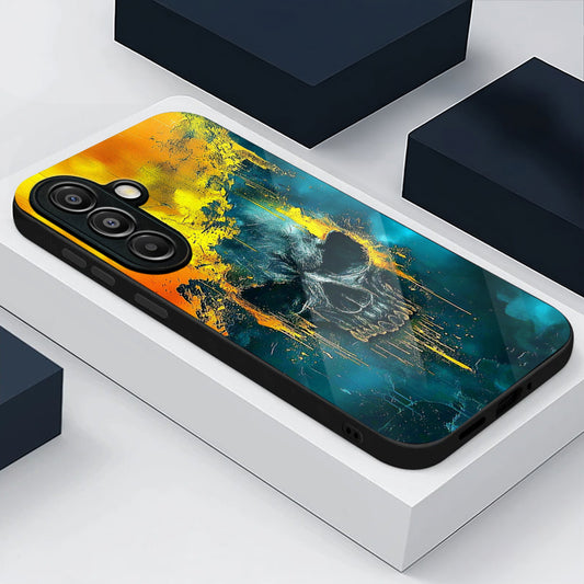 Samsung Galaxy A36 Premium Acrylic Shockproof Glass Back Case (Phantom Guard)