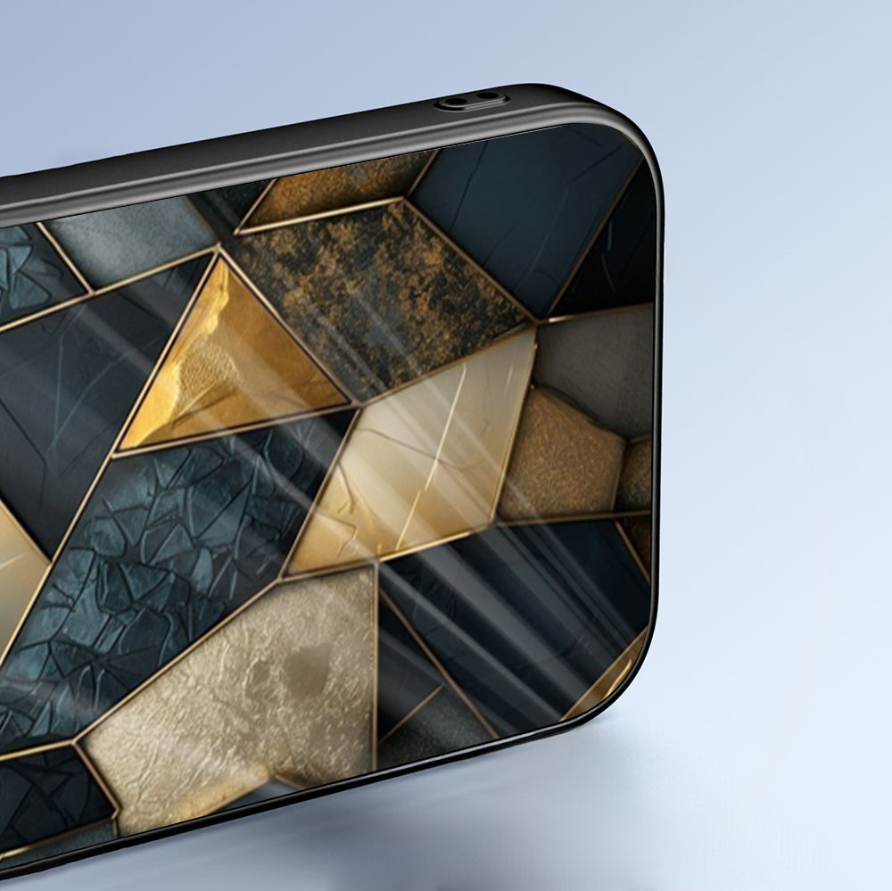 OPPO F29 Pro 5G Premium Acrylic Shockproof Glass Back Case (Royal Pattern)