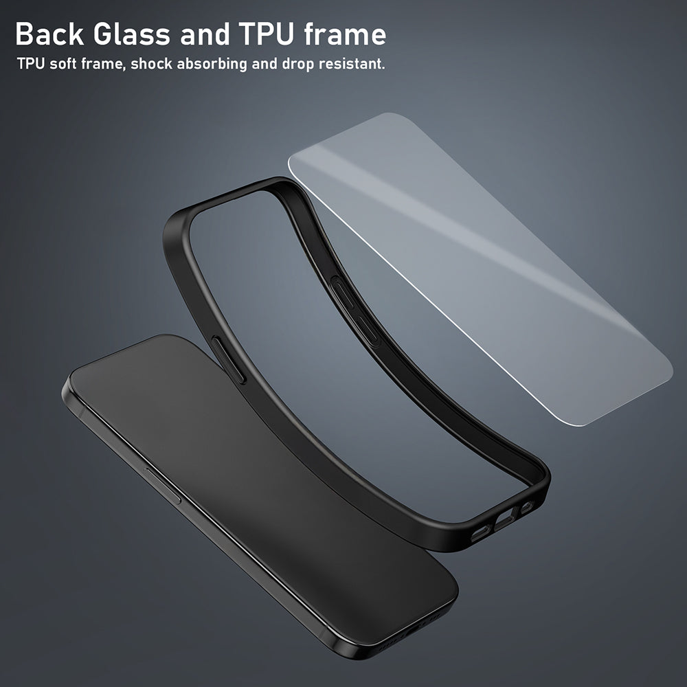 OPPO F29 Pro 5G Premium Acrylic Shockproof Glass Back Case (Volcanic Gold)