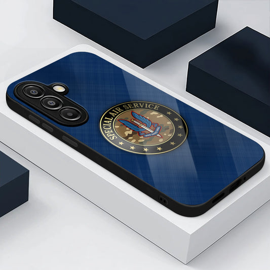 Samsung Galaxy A36 5G Premium Acrylic Shockproof Glass Back Case (Air Service)