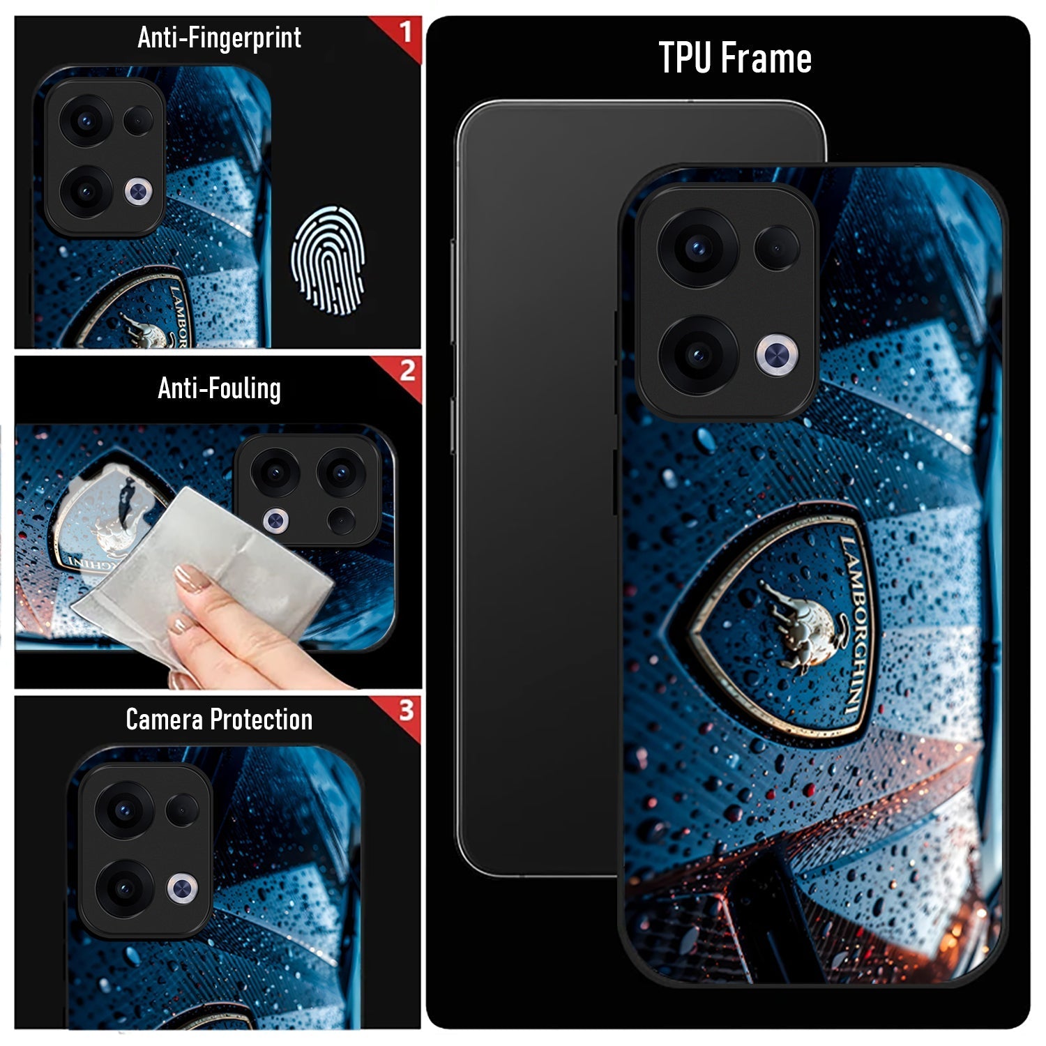  Oppo Reno 13 5G Camera Protection Back Case