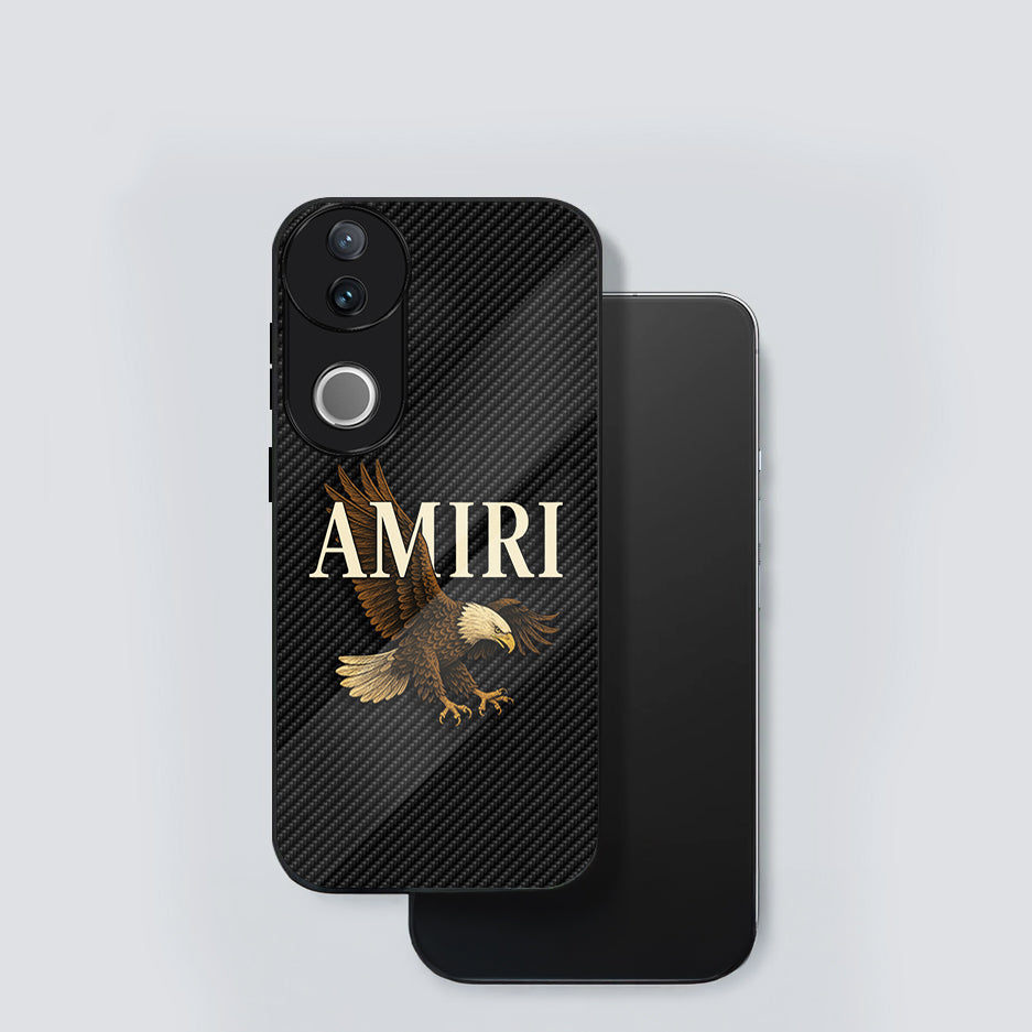 Vivo V50 5G Premium Acrylic Shockproof Glass Back Case (Amiri Case)