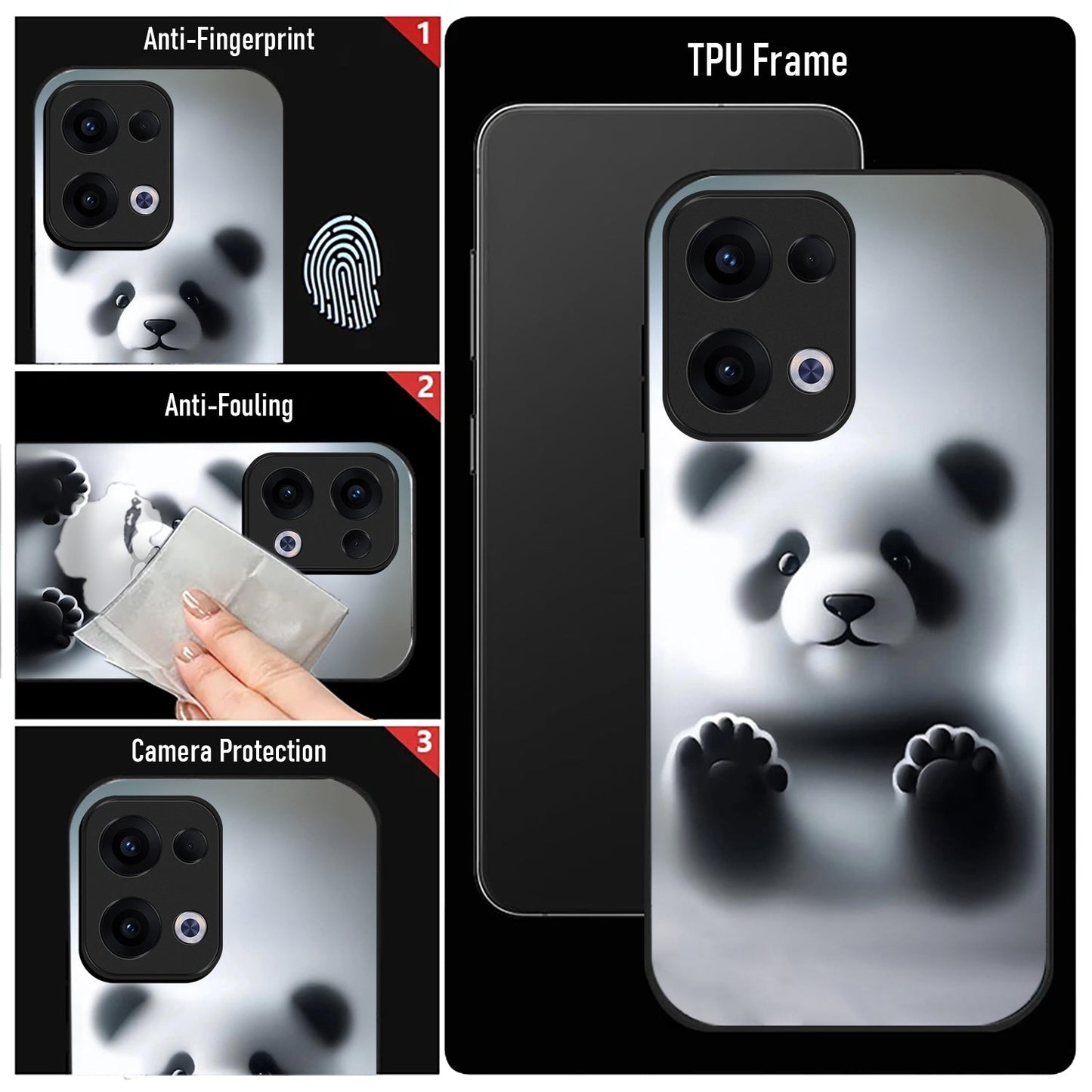 Oppo Reno 13 Acrylic Back Glass Case