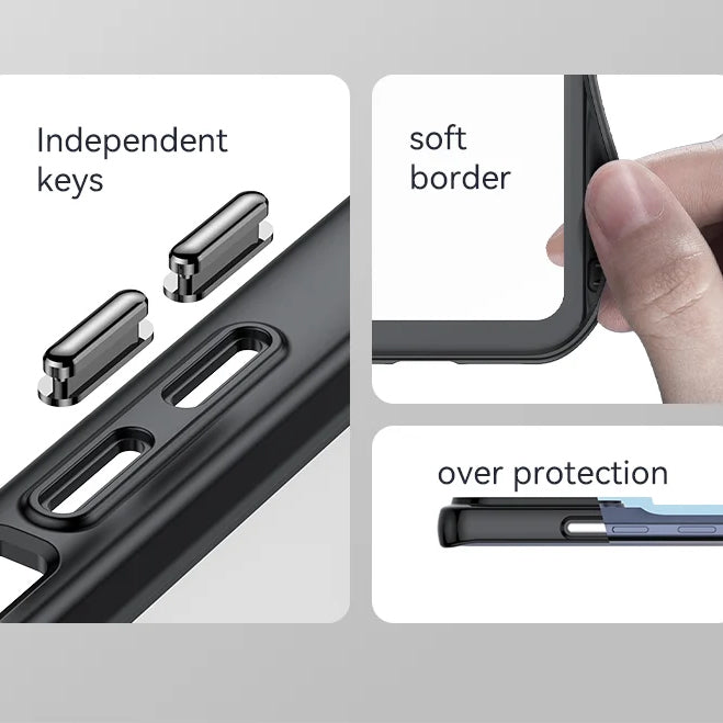 Oppo Reno 13 5G Soft Border Protective Case