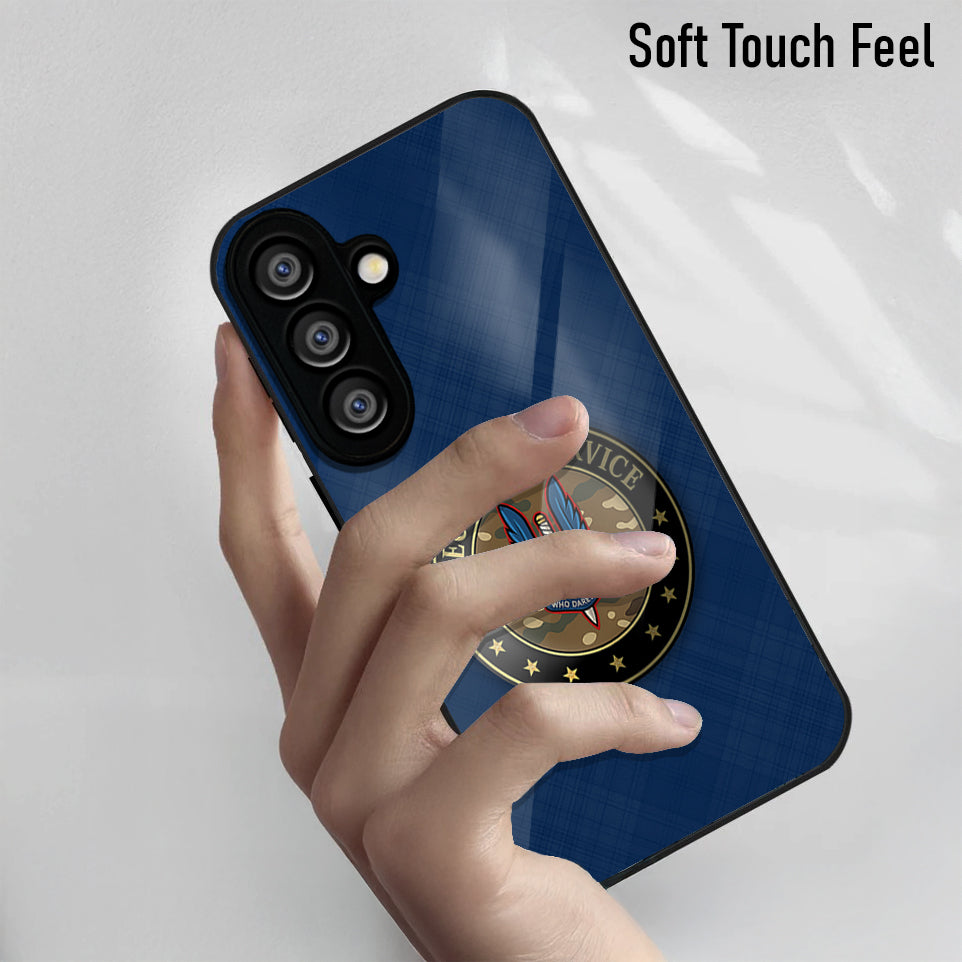 Samsung Galaxy A36 5G Premium Acrylic Shockproof Glass Back Case (Air Service)