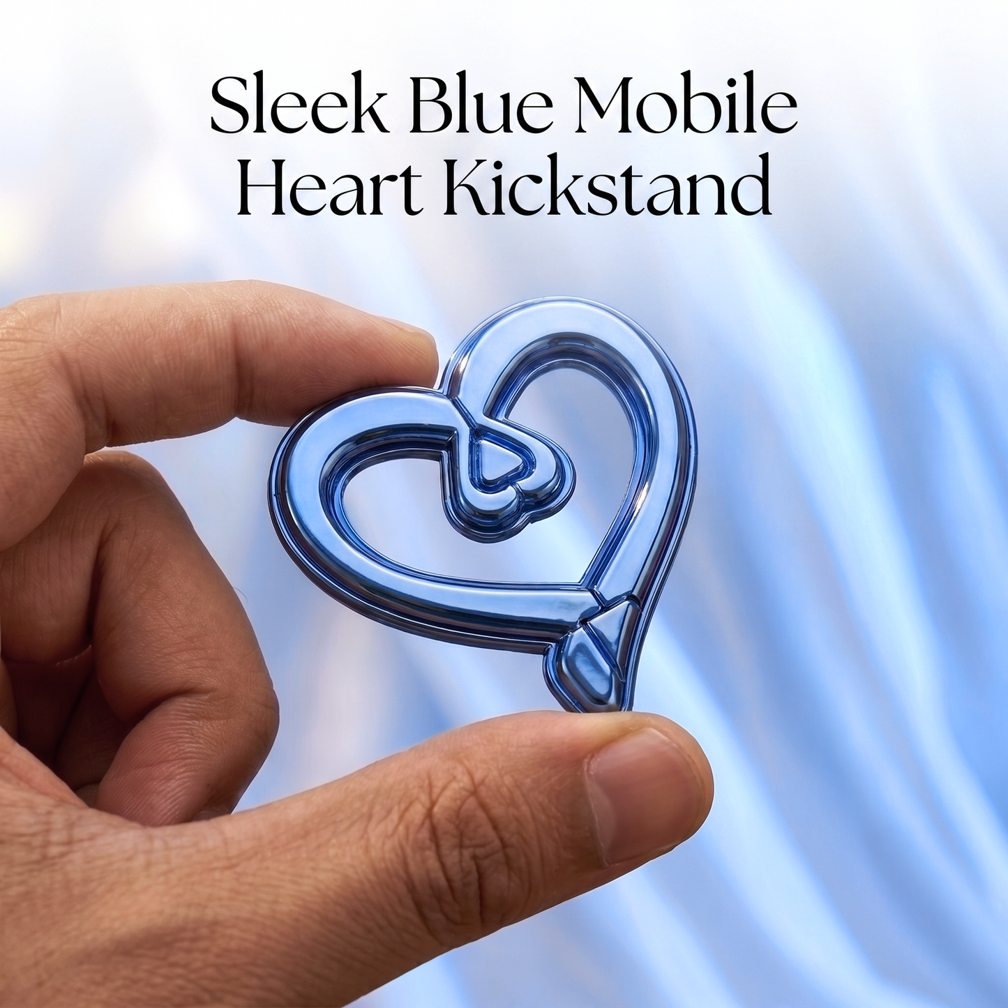 Vivo T4x 5G Premium Heart Transparent Shockproof Airbag Phone Case