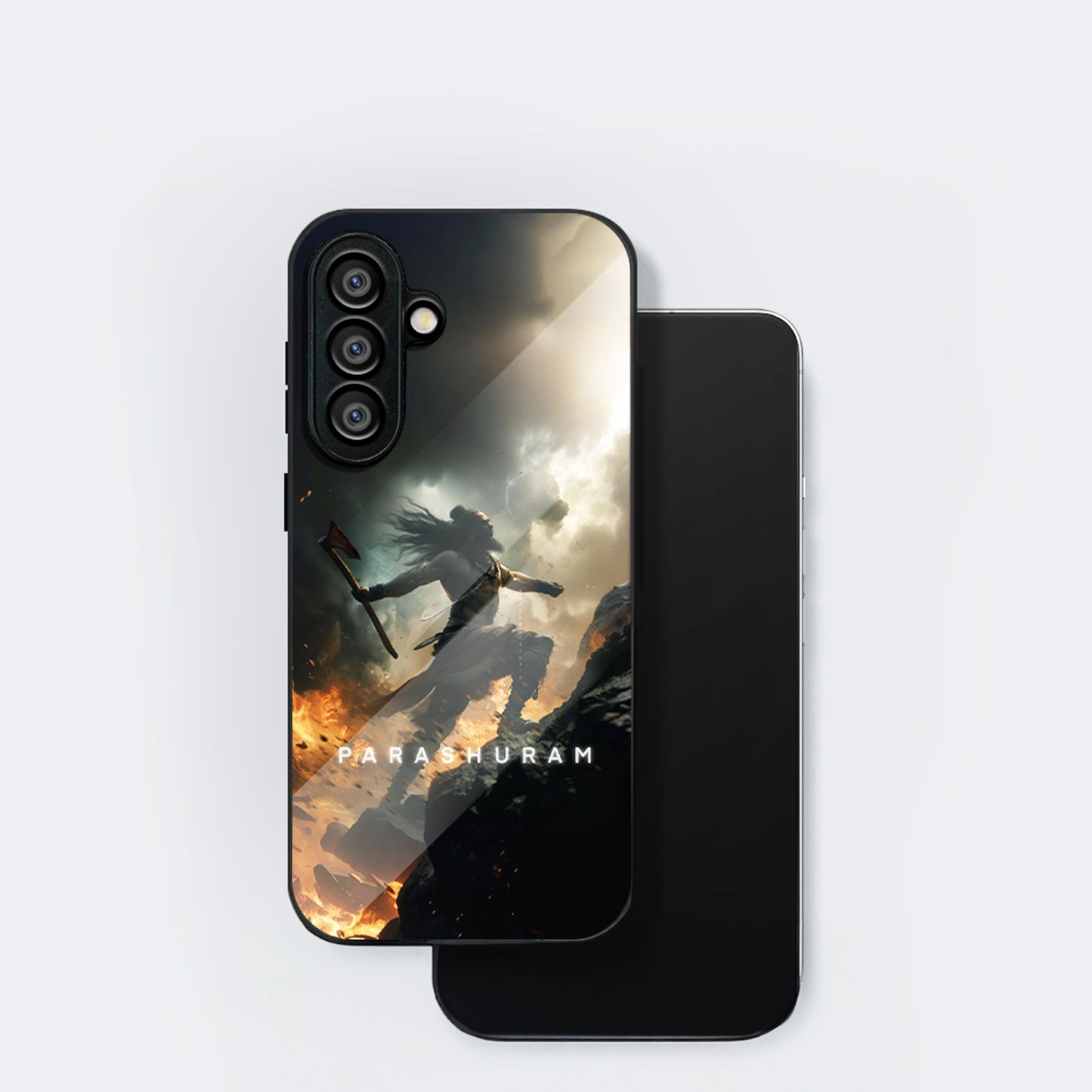 Samsung Galaxy A36 Premium Acrylic Shockproof Glass Back Case (AgniYodha)