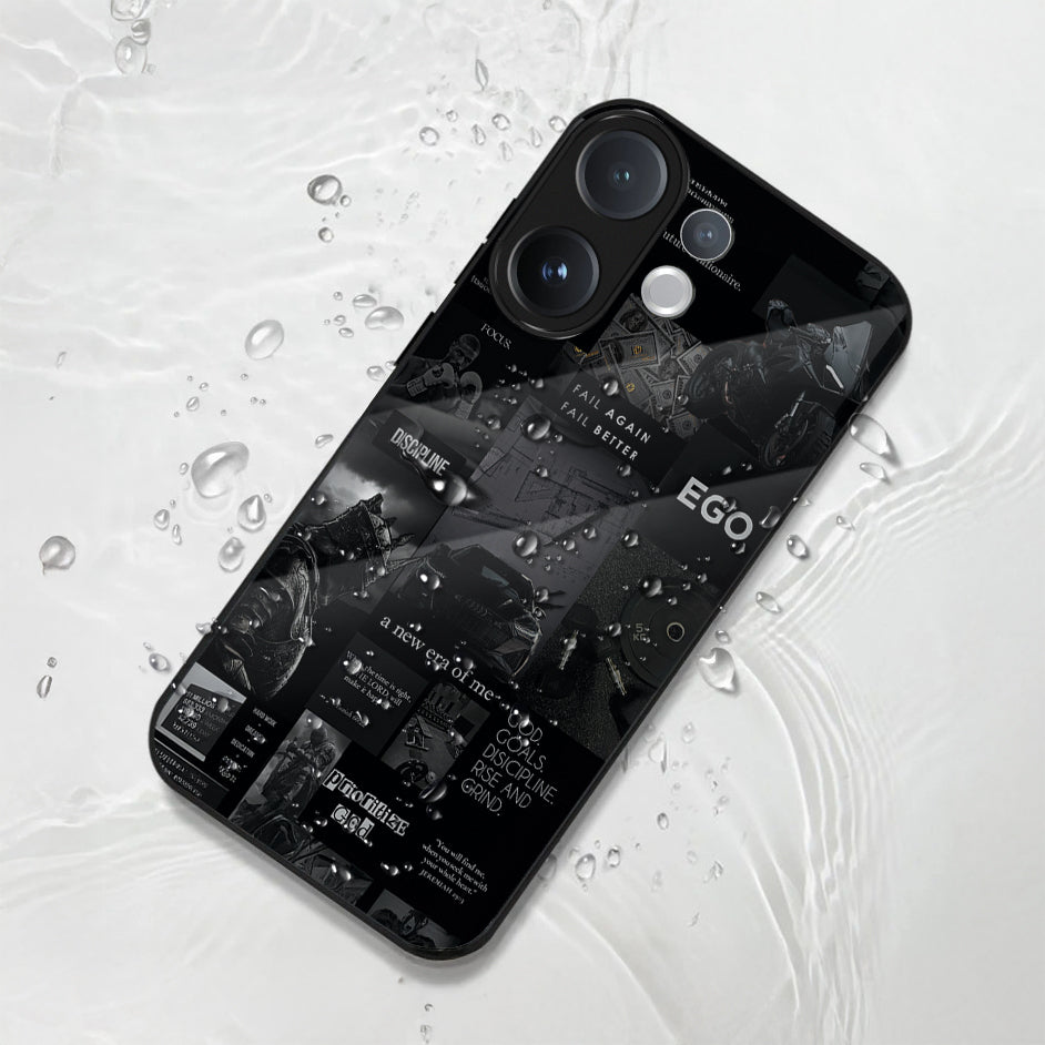 Vivo V60 5G Premium Acrylic Shockproof Glass Back Case (New Era)