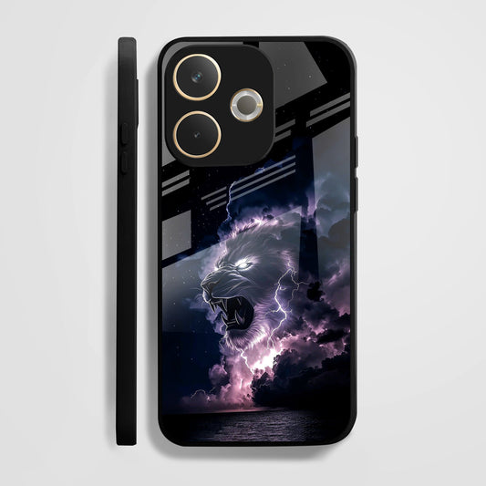 Oppo A5 Pro 5G Premium Acrylic Shockproof Glass Back Case (Storm King)