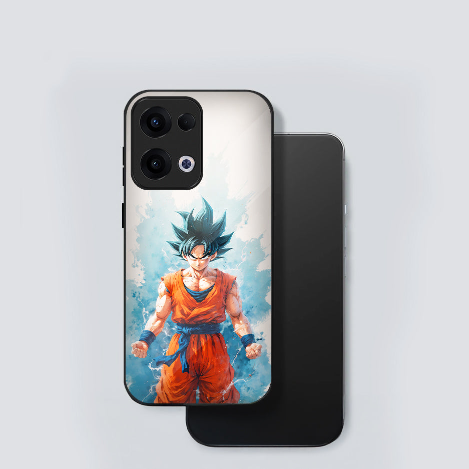 Oppo Reno 13 5G Premium Acrylic Shockproof Glass Back Case (Limitless)