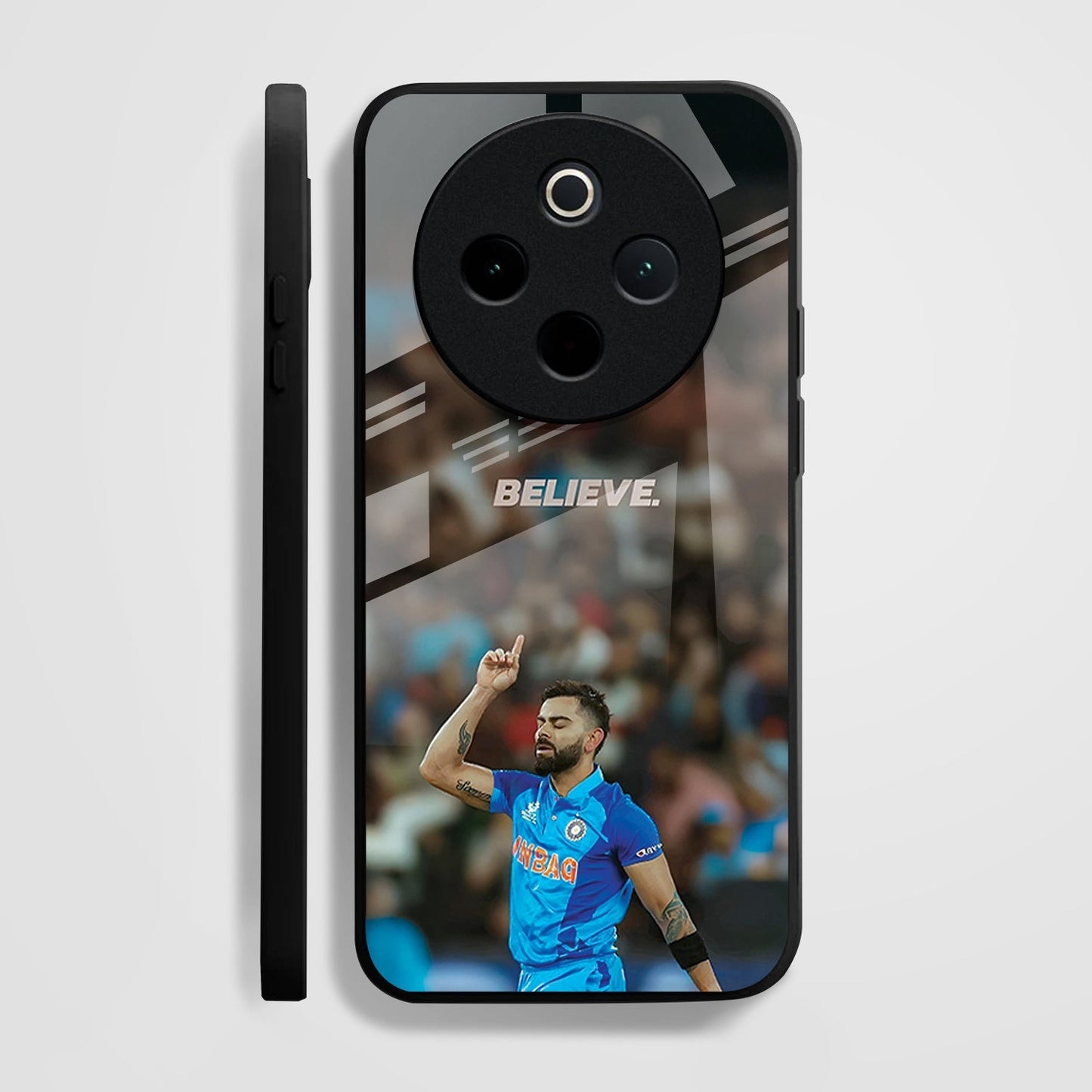 Vivo T4 5G Premium Acrylic Shockproof Glass Back Case (Virat Kohli)