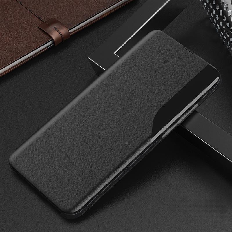 Vivo Y28 5G Luxury Half Window Leather Flip Case