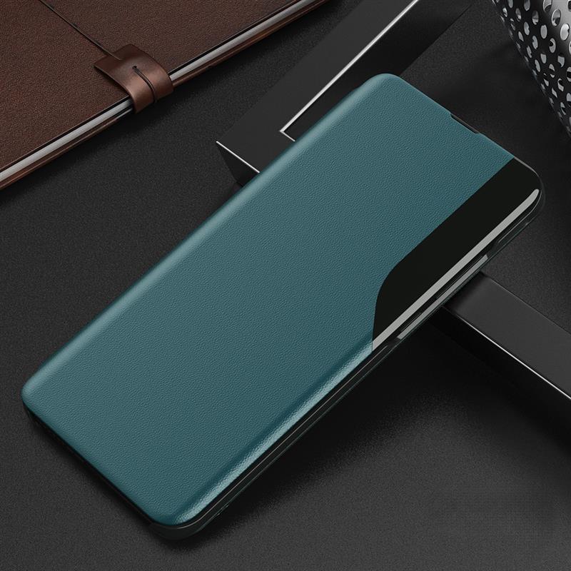 Vivo Y28 5G Luxury Half Window Leather Flip Case