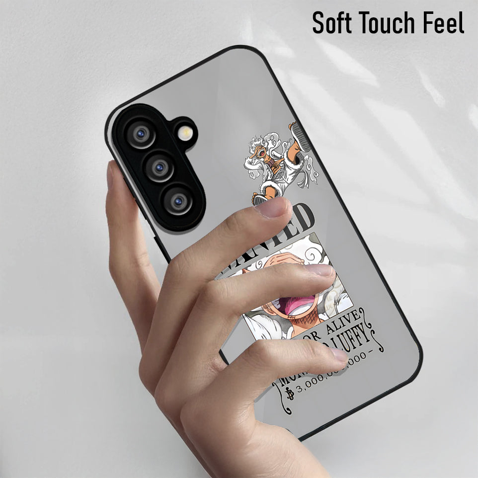 Samsung Galaxy A56 Premium Acrylic Shockproof Glass Back Case (Wanted OP)