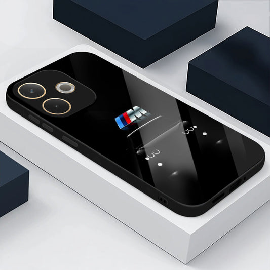 Oppo A5 Pro 5G Premium Acrylic Shockproof Glass Back Case (Motorsport Edition)