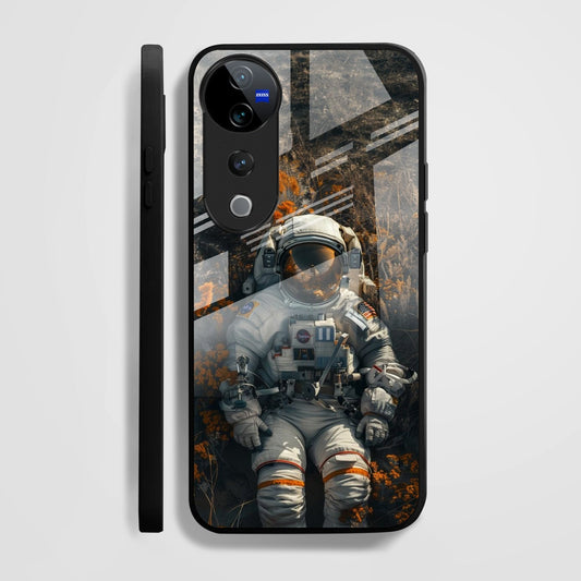 Vivo V40 Pro 5G Premium Acrylic Shockproof Glass Back Case (Gravity)