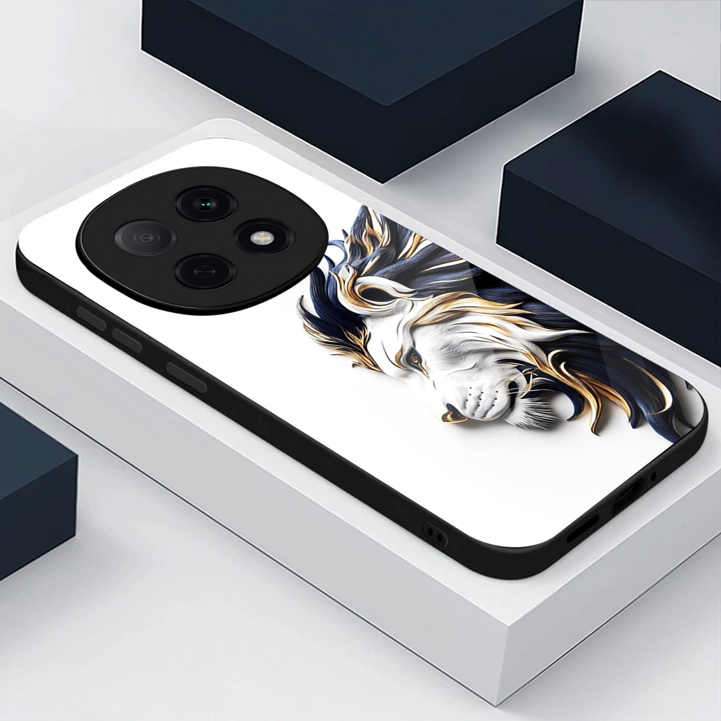 OPPO F29 Pro 5G Premium Acrylic Shockproof Glass Back Case (King’s Flow)