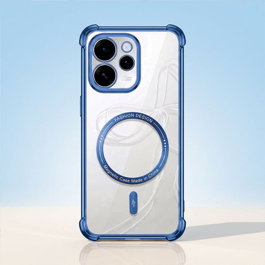 Oppo Reno 15 Pro Mini 5G Premium Magnetic MagSafe Shockproof Airbag Case (2.O)