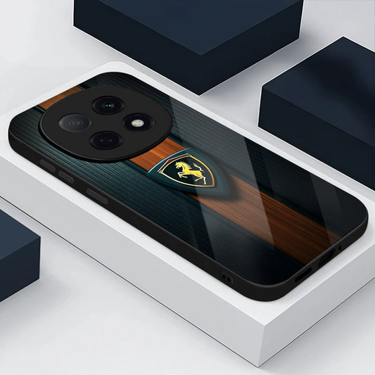 OPPO F29 Pro 5G Premium Acrylic Shockproof Glass Back Case (Royal Roadster)