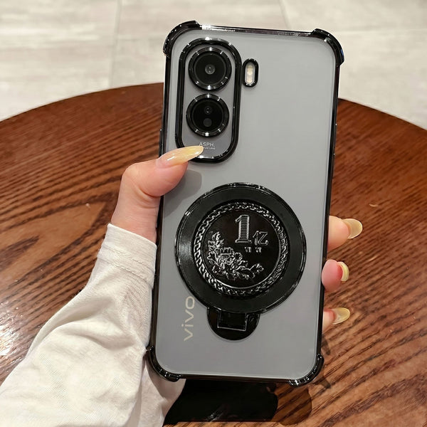 Vivo T5 Pro 5G Premium Billion Wheel Rotating Shockproof Airbags Case