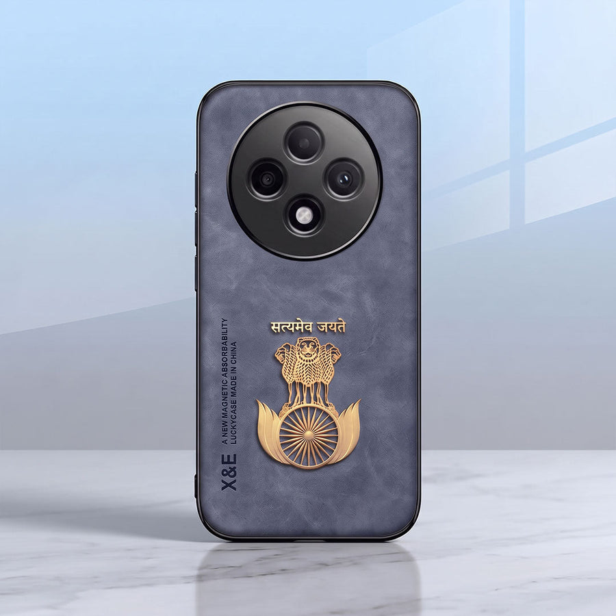 Oppo F27 Pro+ 5G Satyamev Jayate Comfortable Leather Phone Case