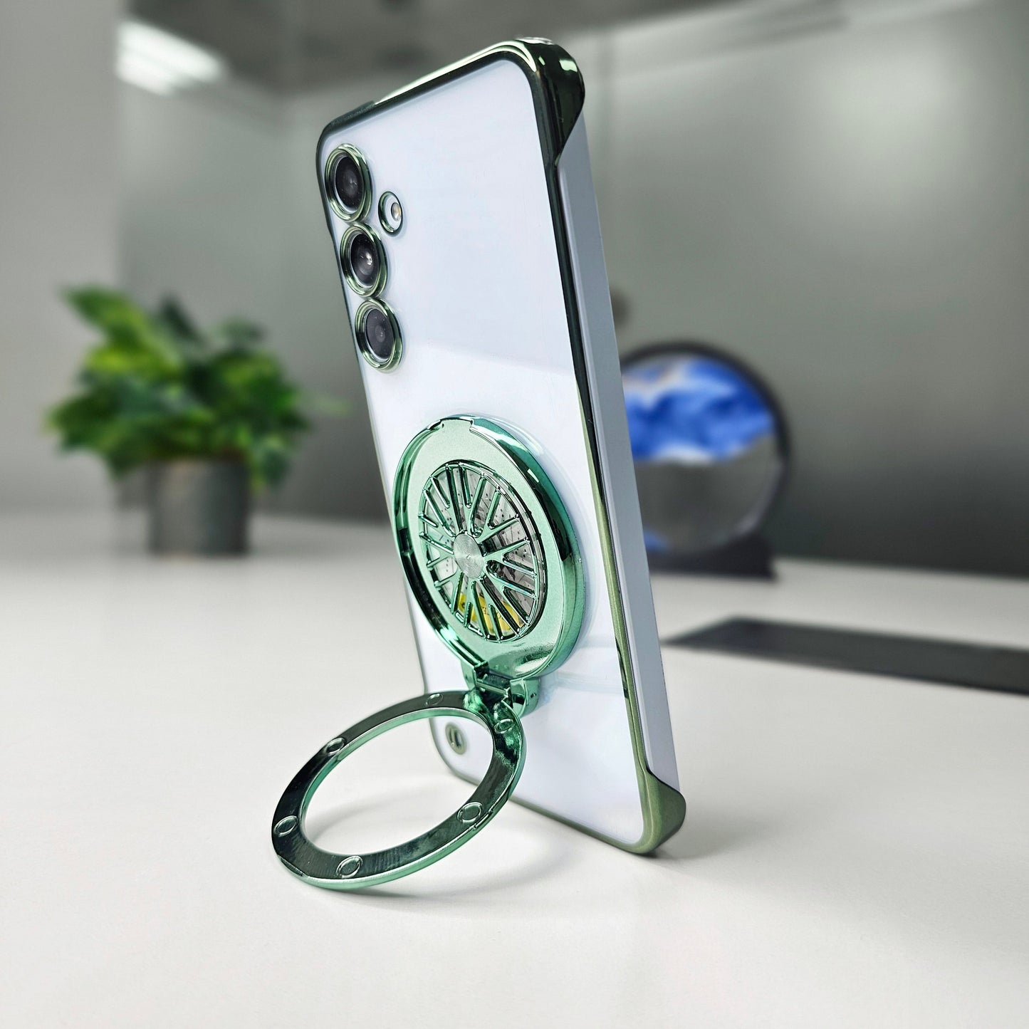Samsung Galaxy S24+ 5G Porsche® Wheel Frameless Case