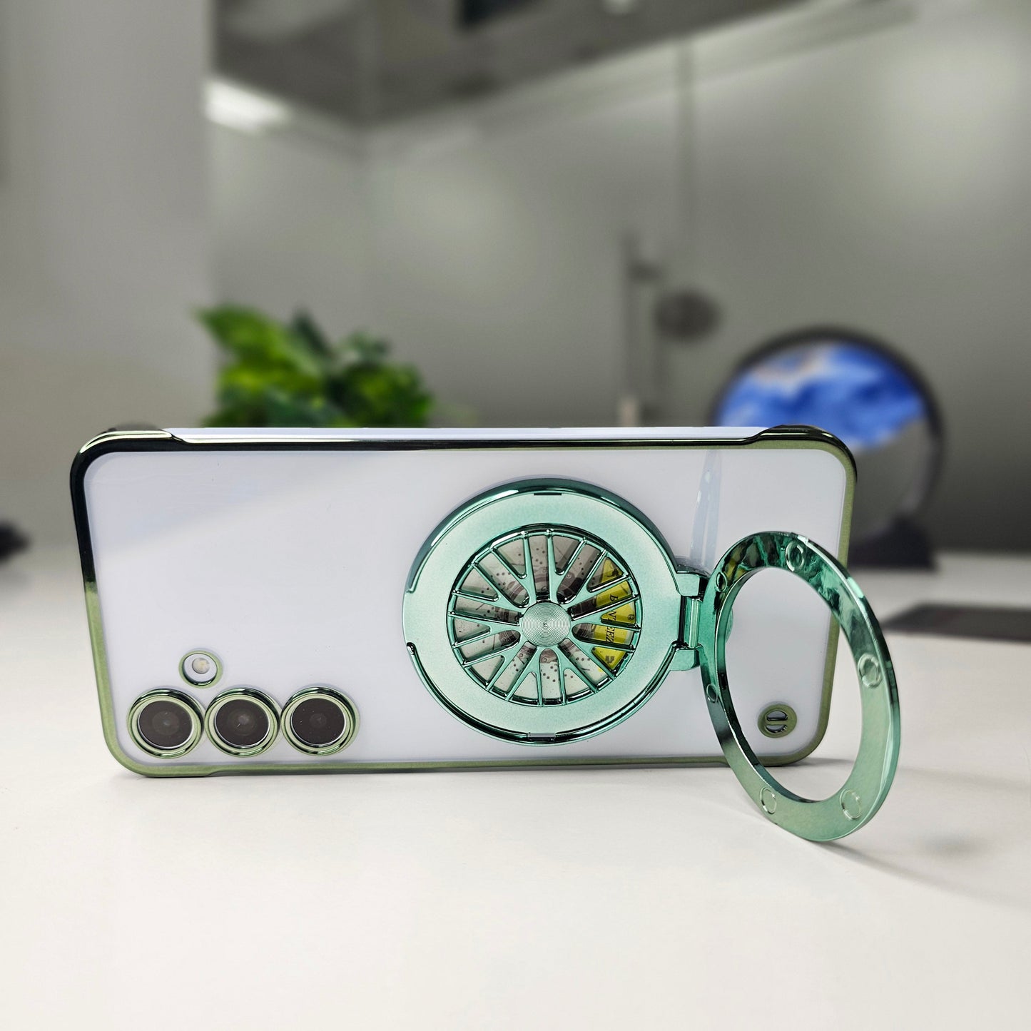 Samsung Galaxy A35 5G Porsche® Wheel Frameless Case