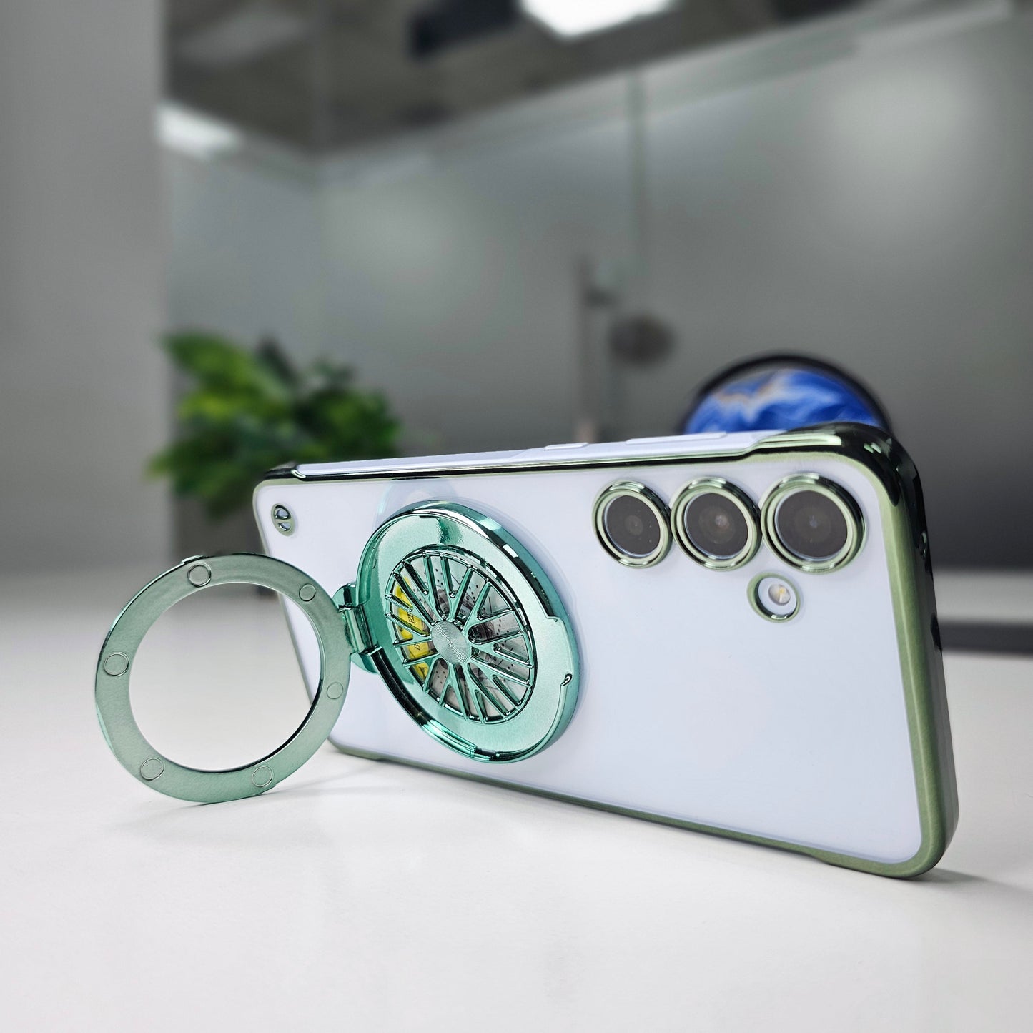 Samsung Galaxy A35 5G Porsche® Wheel Frameless Case