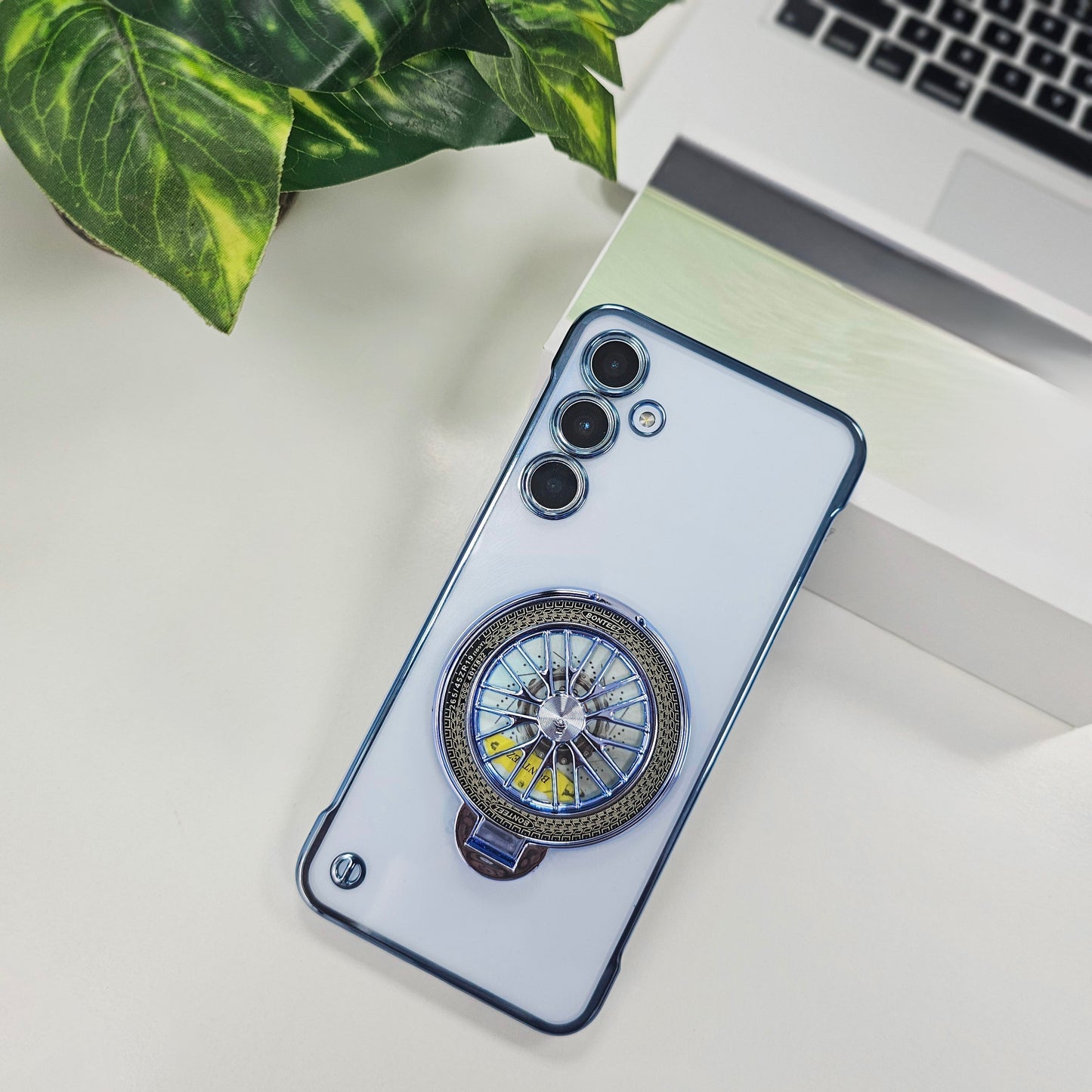 Samsung Galaxy S23+ 5G Porsche® Wheel Frameless Case