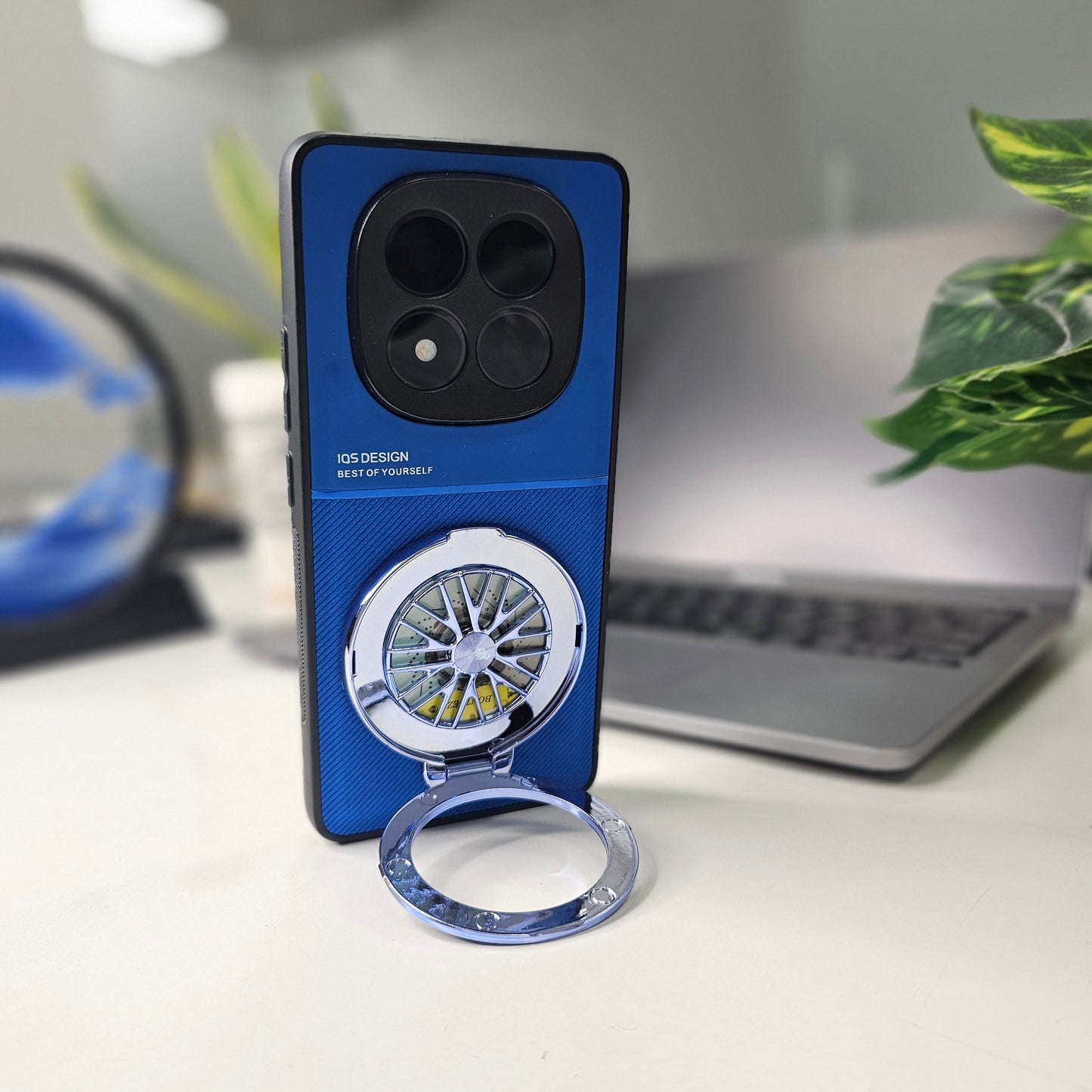 Redmi Note 14 Pro+ 5G Best Selling Stress Buster Wheel Hybrid Scratch Resistant Back Case