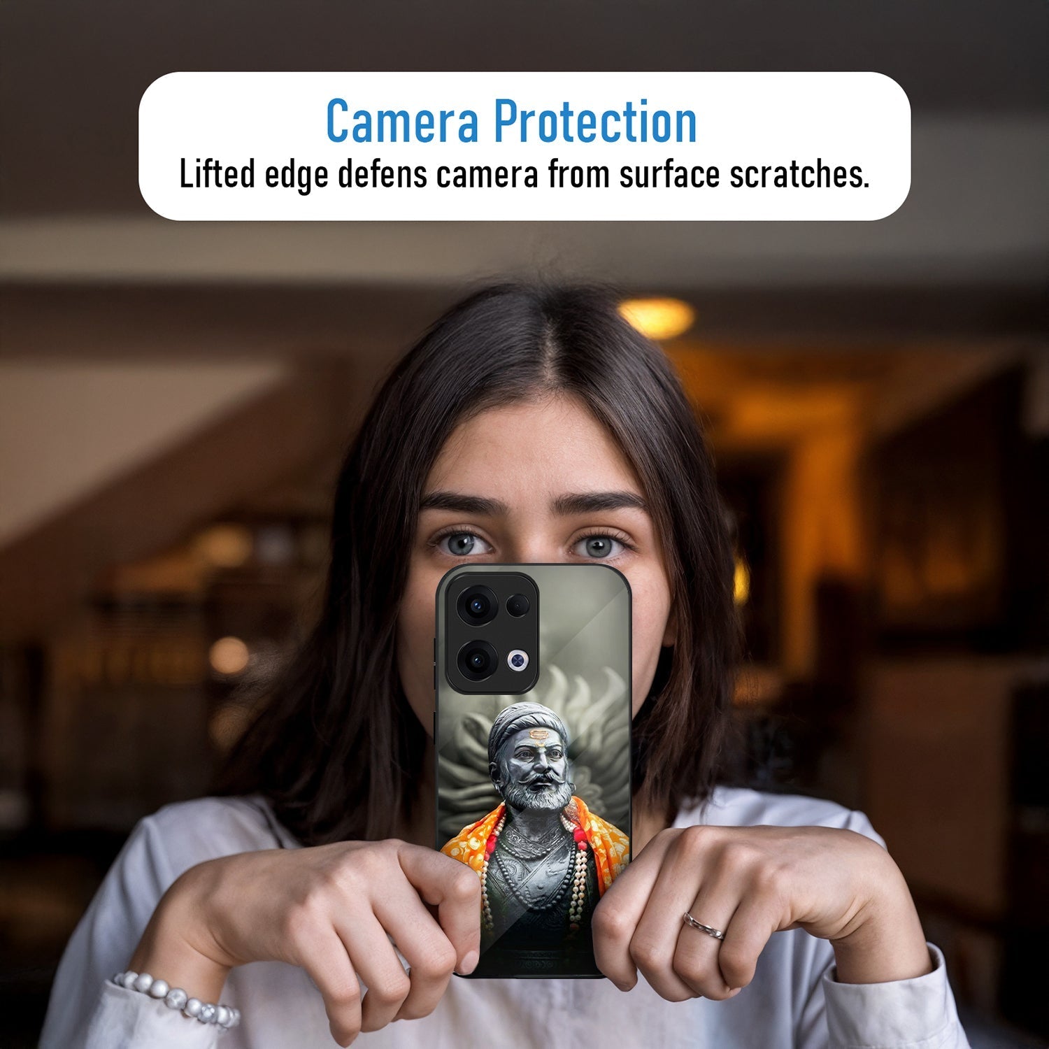 Oppo Reno 13 Acrylic Back Cover