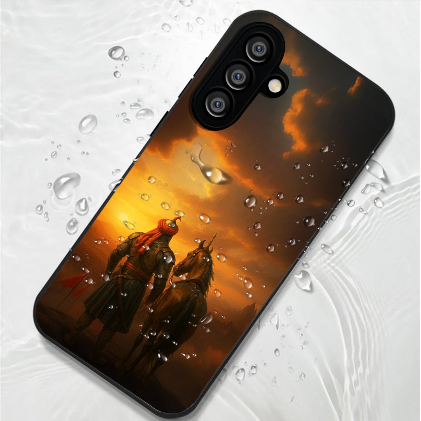 Samsung Galaxy A56 Premium Acrylic Shockproof Glass Back Case (Shourya)